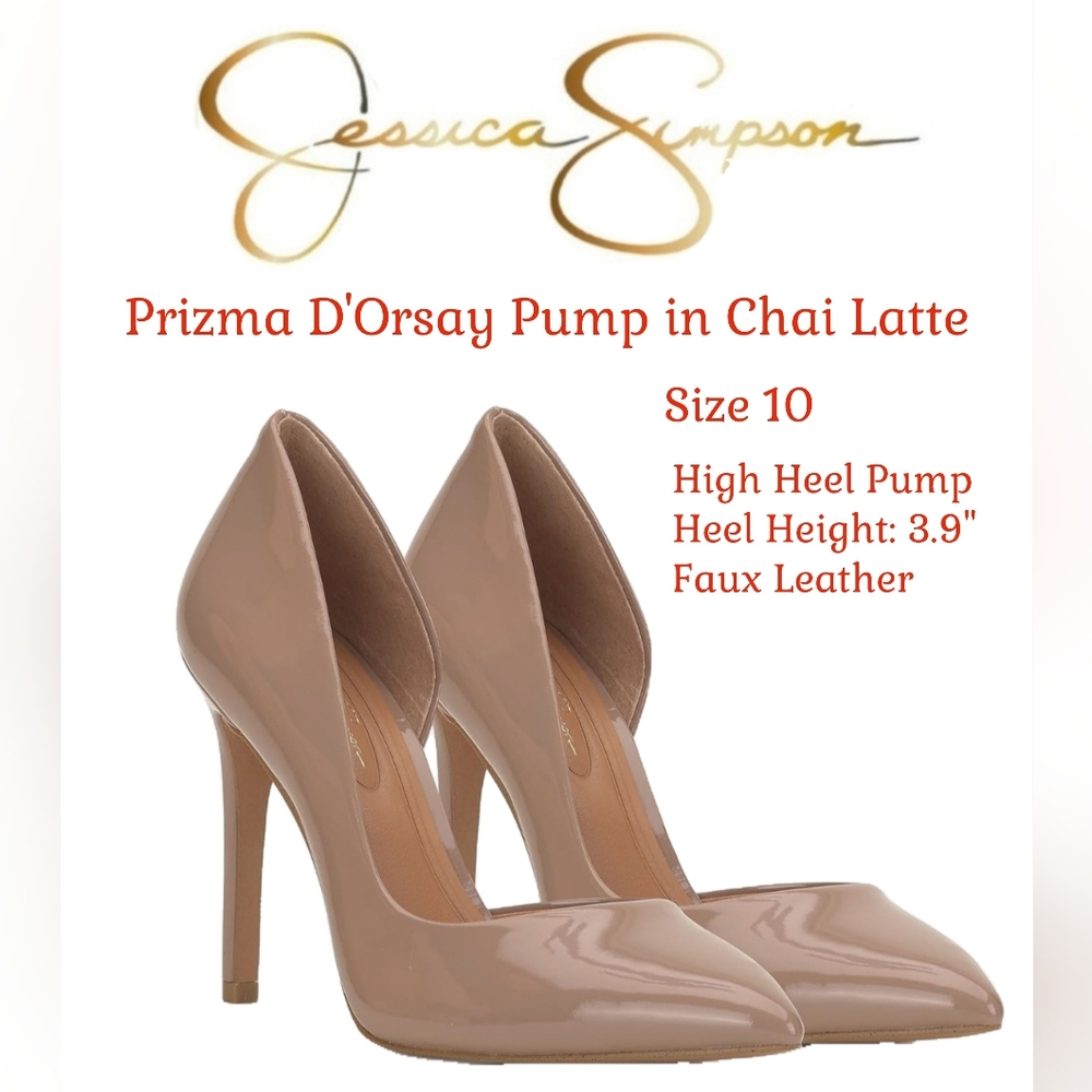 NWT FREE SHIPPING(pls read details) Prizma D'Orsay Pump in Chai Latte Size 10